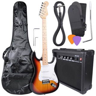 Elektrická gitara NN Stratocaster, pravá, 6 strún